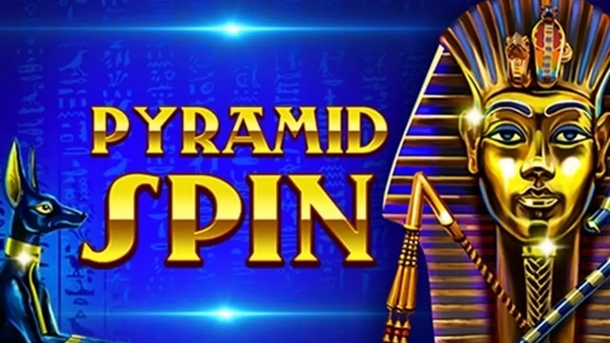 Tampilan visual slot Pyramid Spin dengan tema kuno yang modern